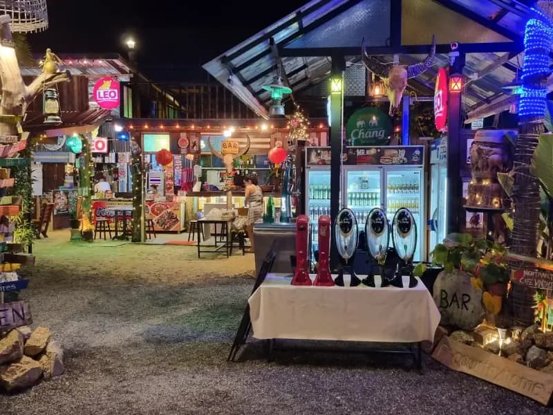 Night Market Cafe Vintage