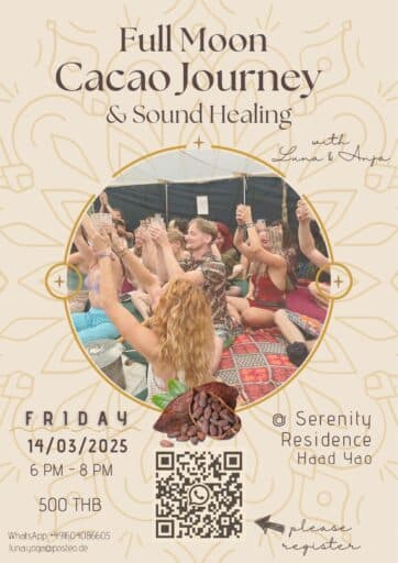 Full Moon Cacao Journey & Sound Healing w/ Luna & Anja